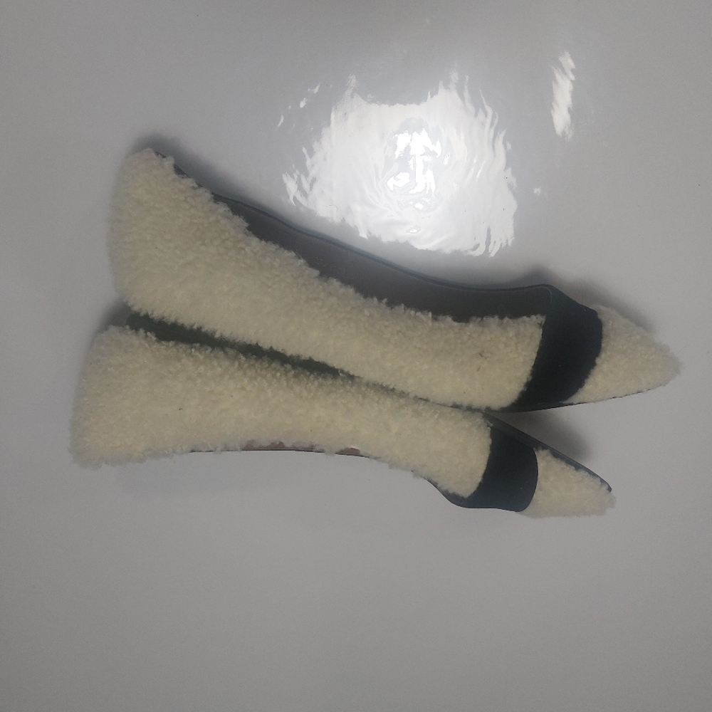 STACCATO Women's Faux Fur Flats Size 9 - Picture 5 of 15
